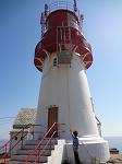 A great lighthouse at Lindesnes, the southernmost point of Norway